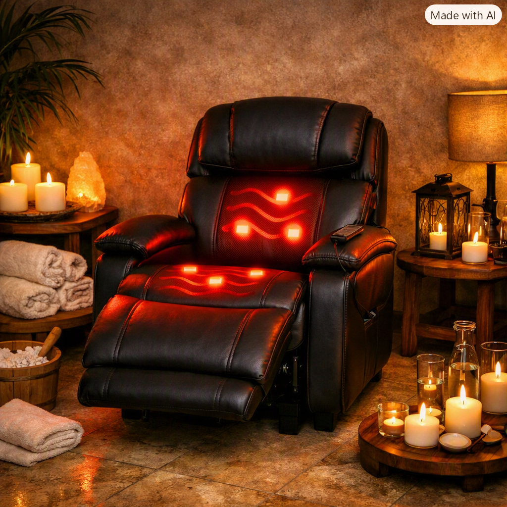 Full Body Massage Chair – Heat & Recline