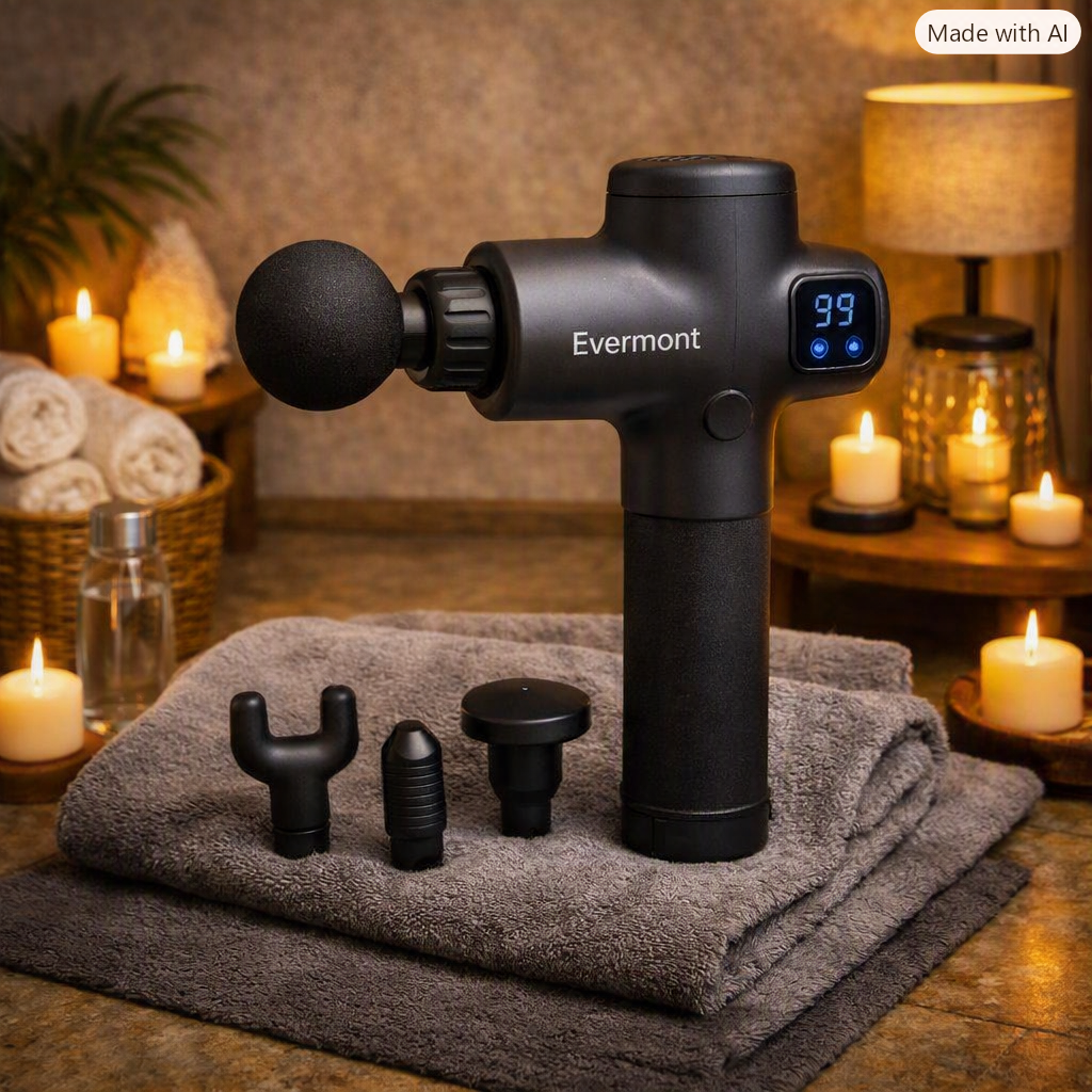 Percussion Massage Gun – Deep Muscle Recovery