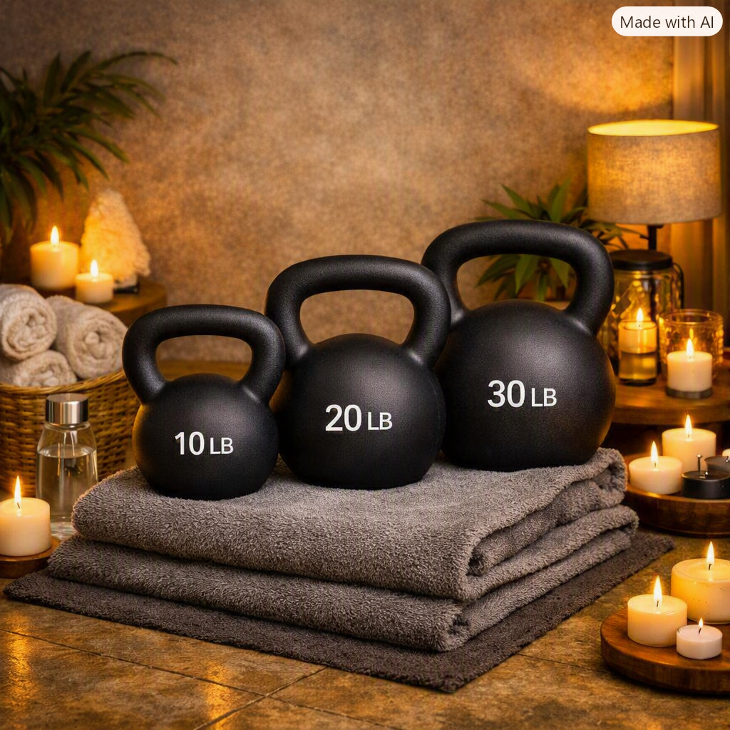 Kettlebell Set – 3-Piece Home Strength Training Set