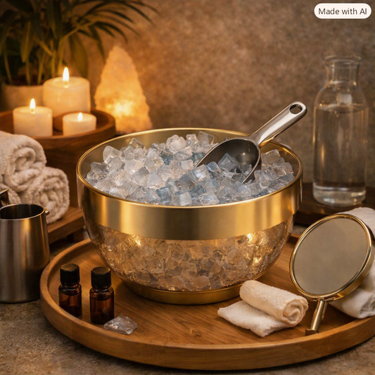 Ice Facial Therapy Bowl – Cold Therapy Set
