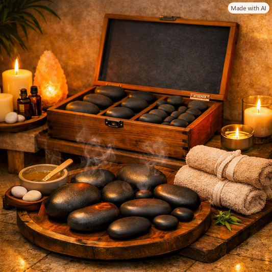 Hot Stone Massage Set – Heated Therapy Stones
