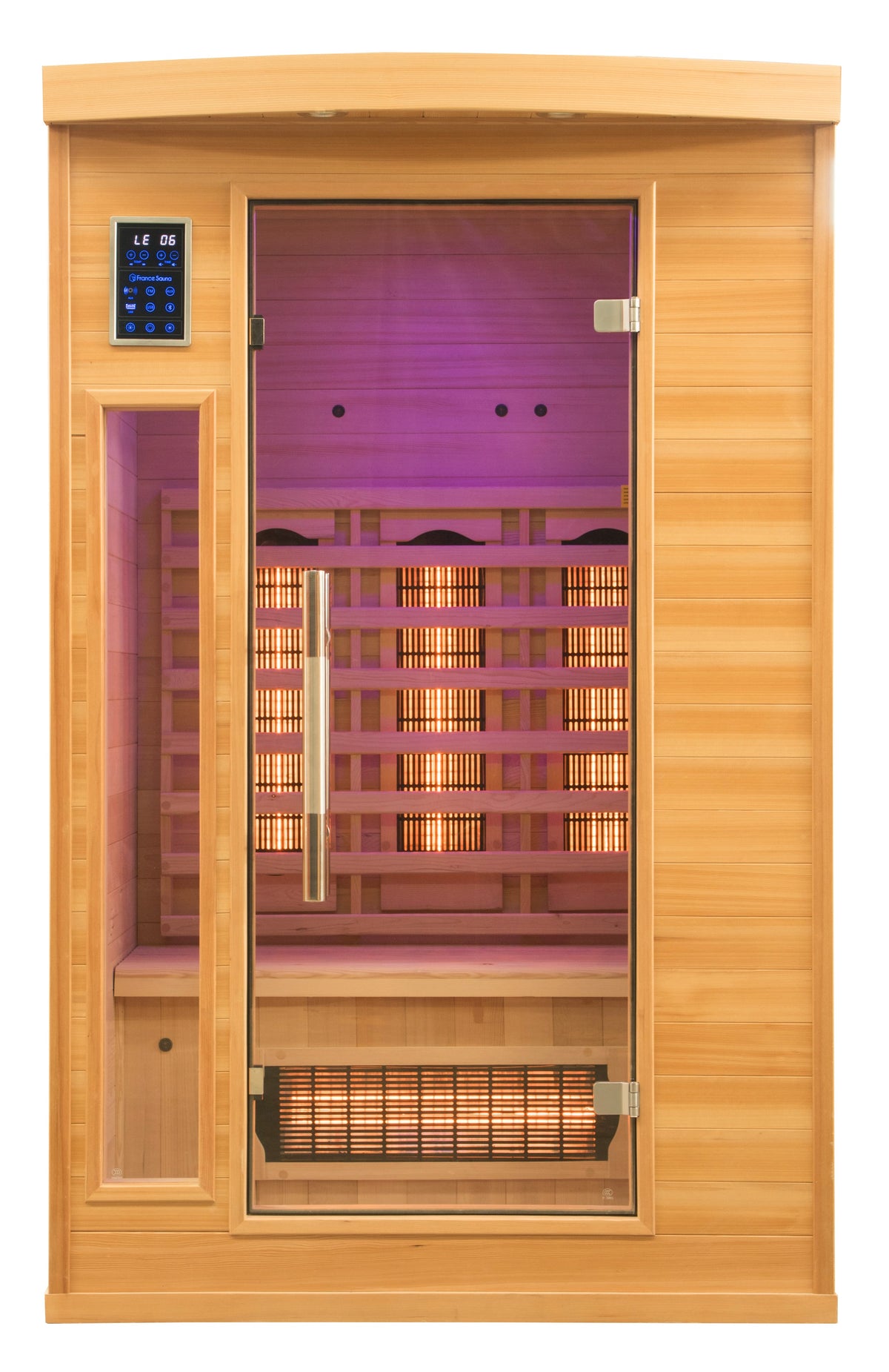 France Sauna Apollon Quartz 2-Person Infrared Sauna