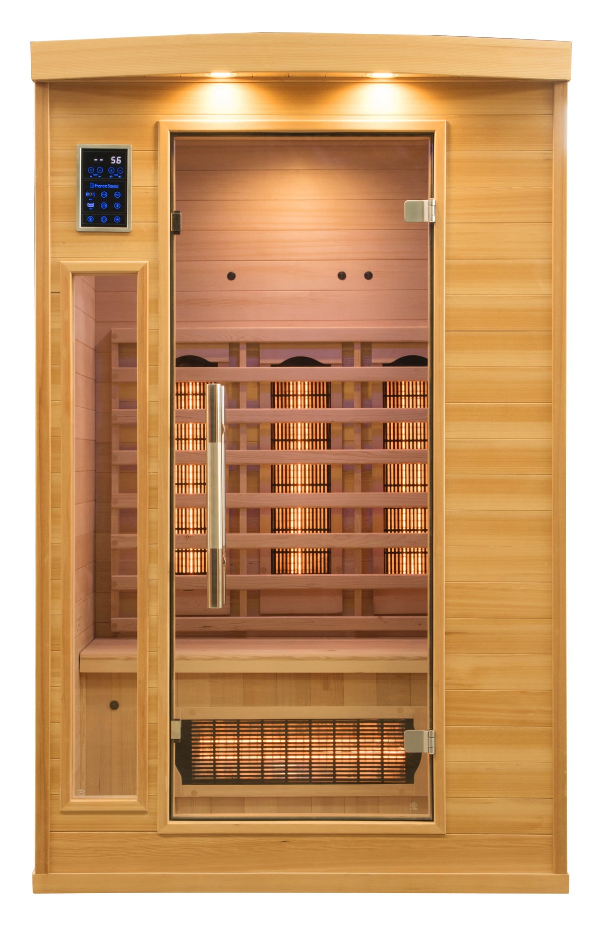 France Sauna Apollon Quartz 2-Person Infrared Sauna