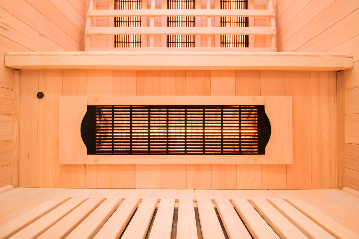France Sauna Apollon Quartz 2-Person Infrared Sauna